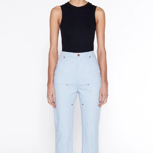 RENGGLI Pants - RENGGLI SLIM FIT WORK PANT - Blue Work Pants